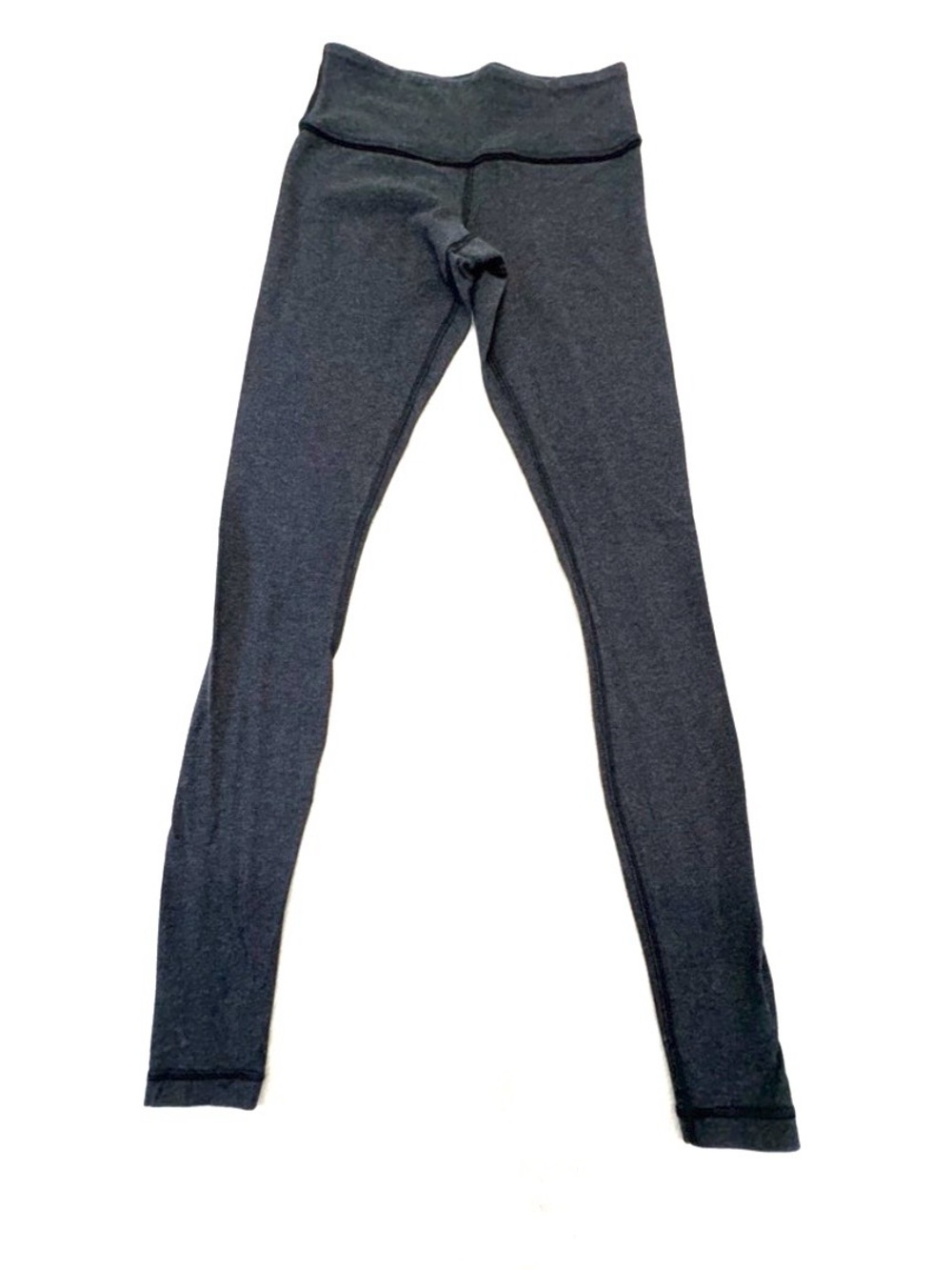 Vintage Lululemon Groove Roll Down Pants Heathered Charcoal Size 2